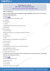 Đề thi học kì 1 Tiếng Anh 12 Friends Global - Đề số 5